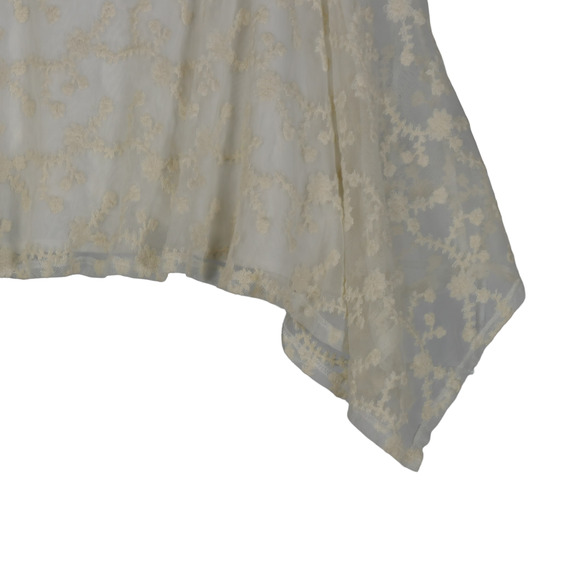 Coldwater Creek Purple Dress with Attached Cardigan Women 12 Ruffle Slinky - Picture 3 of 13